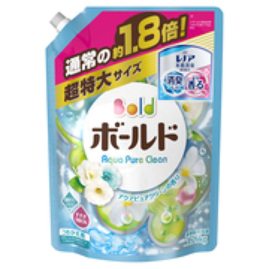 ボールドジェル アクアピュアクリーンの香り つめかえ用 超特大サイズ