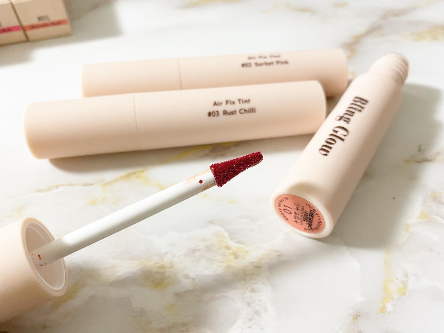 AirFixTint/BLING GLOW/口紅を使ったクチコミ（2枚目）