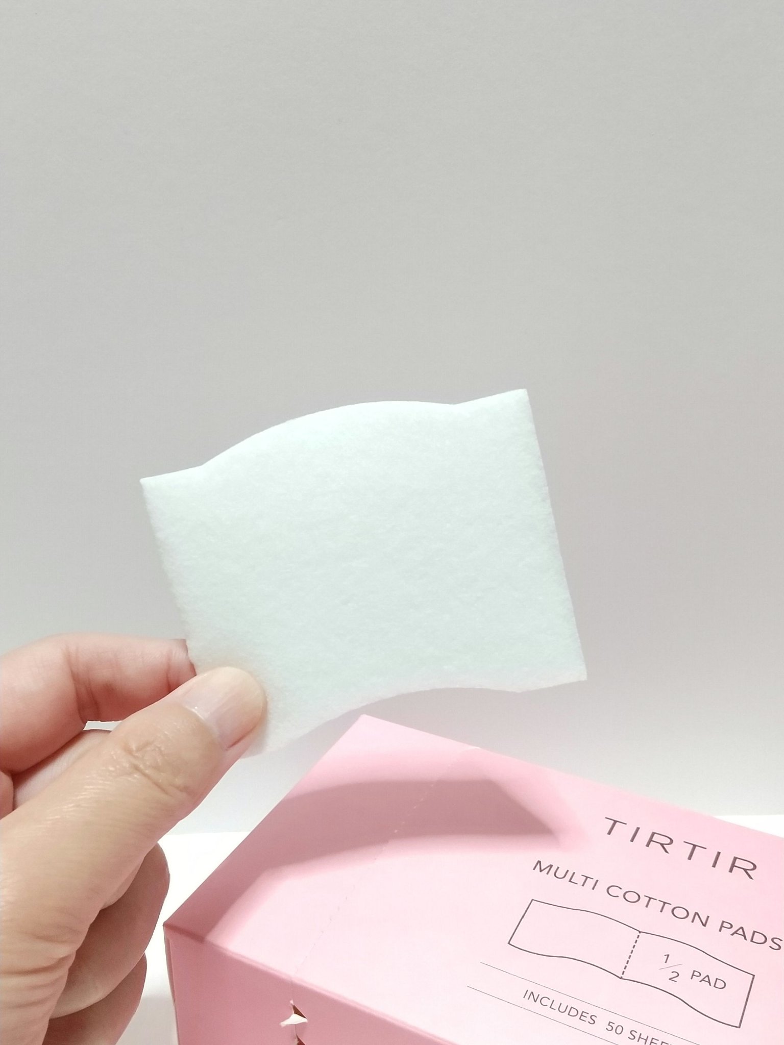 マルチコットンパッド/TIRTIR(ティルティル)/コットンを使ったクチコミ（2枚目）
