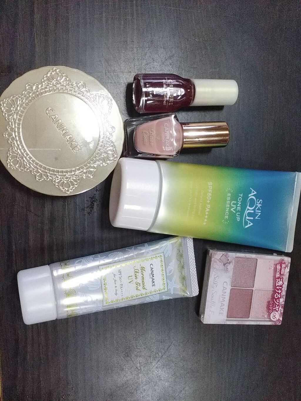 【旧品】マシュマロフィニッシュパウダー/キャンメイク/プレストパウダーを使ったクチコミ（1枚目）