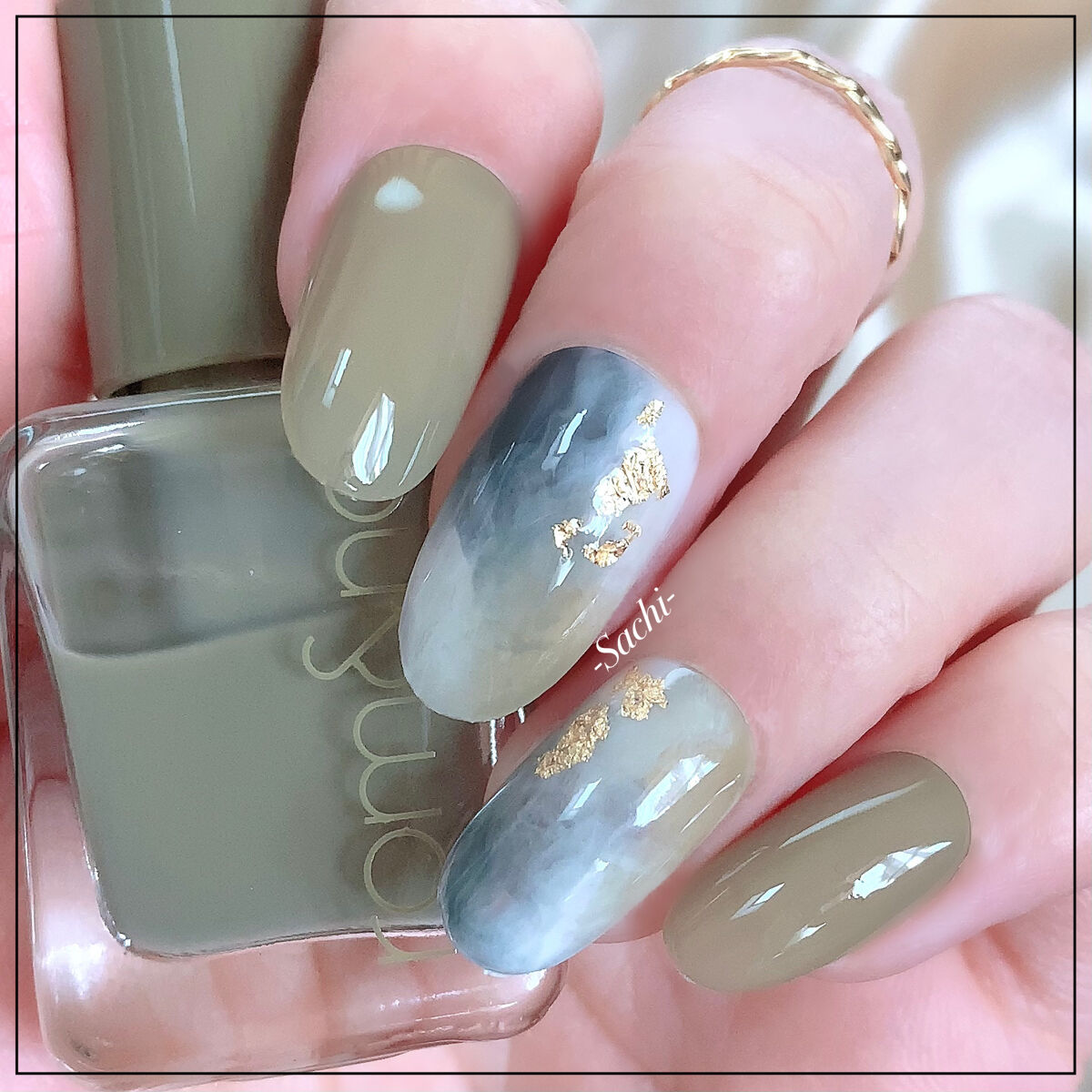 ムードペブルネイル/rom&nd/マニキュアを使ったクチコミ（1枚目）