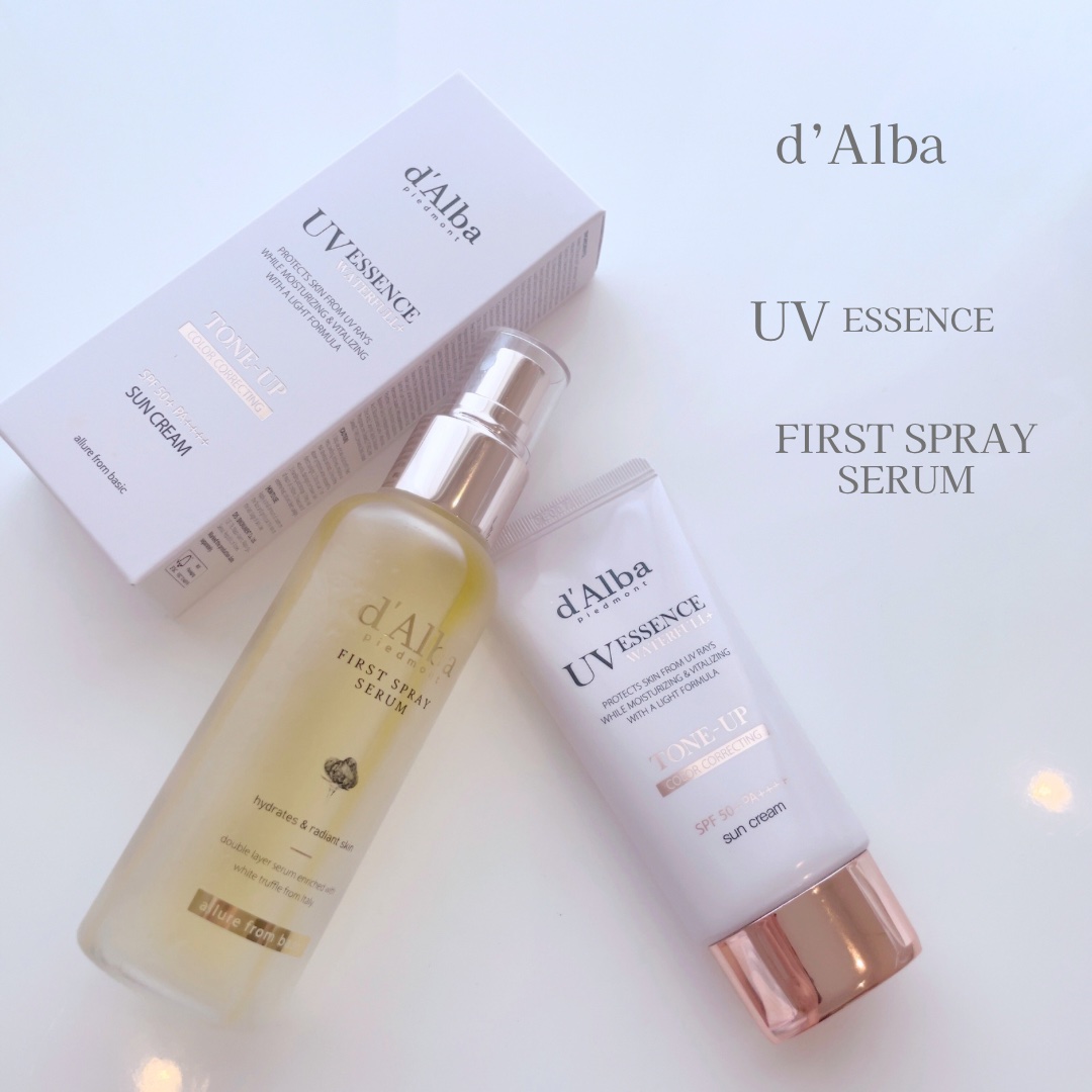 ダルバ ホワイトトリュフファーストスプレーセラム/ダルバ/ミスト状化粧水を使ったクチコミ（1枚目）