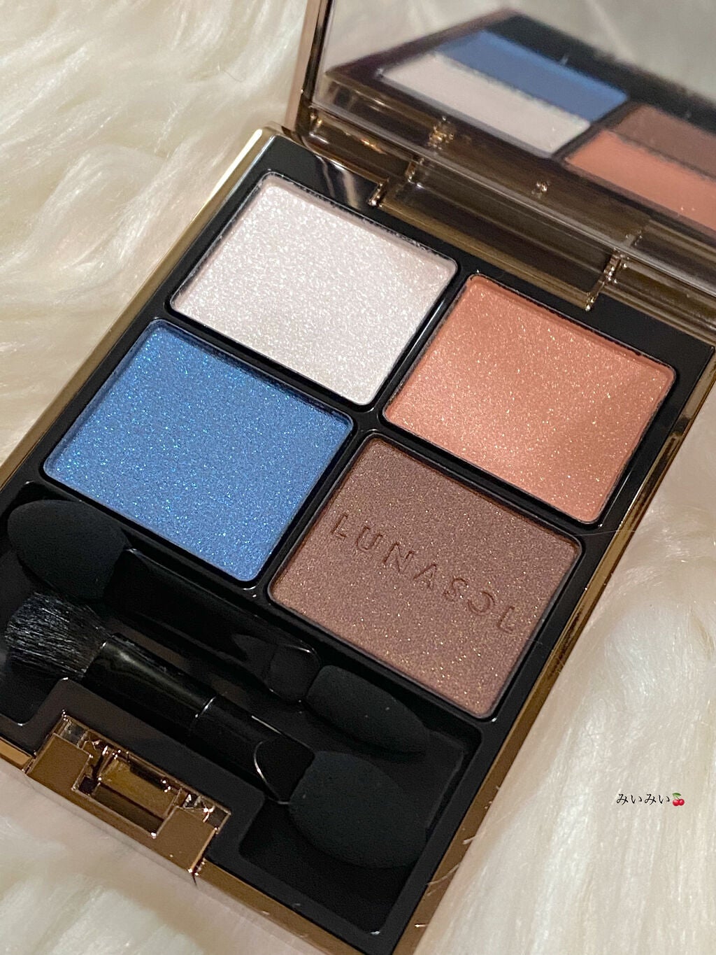 アイカラーレーション/LUNASOL/アイシャドウパレットを使ったクチコミ(2枚目)