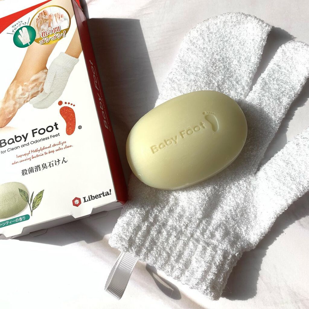 殺菌消臭石けん グリーンティーの香り/ベビーフット/ボディ石鹸を使ったクチコミ（1枚目）