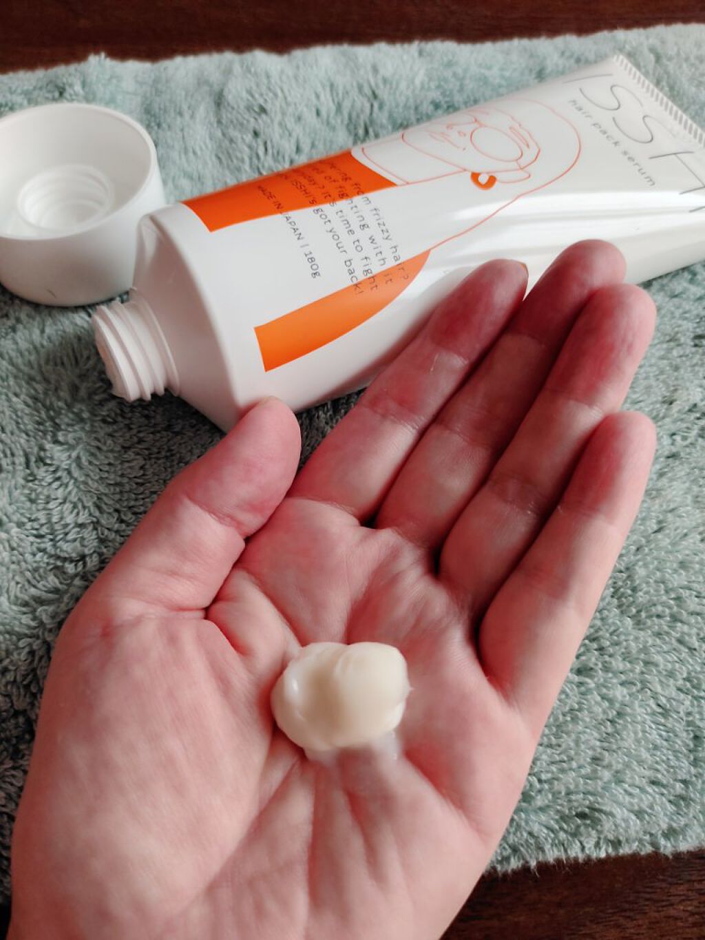 イッシ ヘアパックセラム/ISSHI/ヘアマスク・ヘアパックを使ったクチコミ（2枚目）