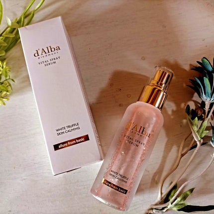 ダルバ ホワイトトリュフバイタルスプレーセラム/ダルバ/ミスト状化粧水を使ったクチコミ(1枚目)