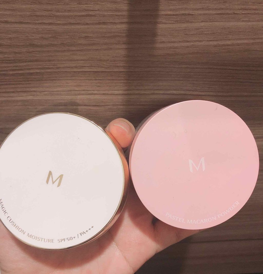 M クッション ファンデーション(モイスチャー)/MISSHA/クッションファンデーションを使ったクチコミ（1枚目）