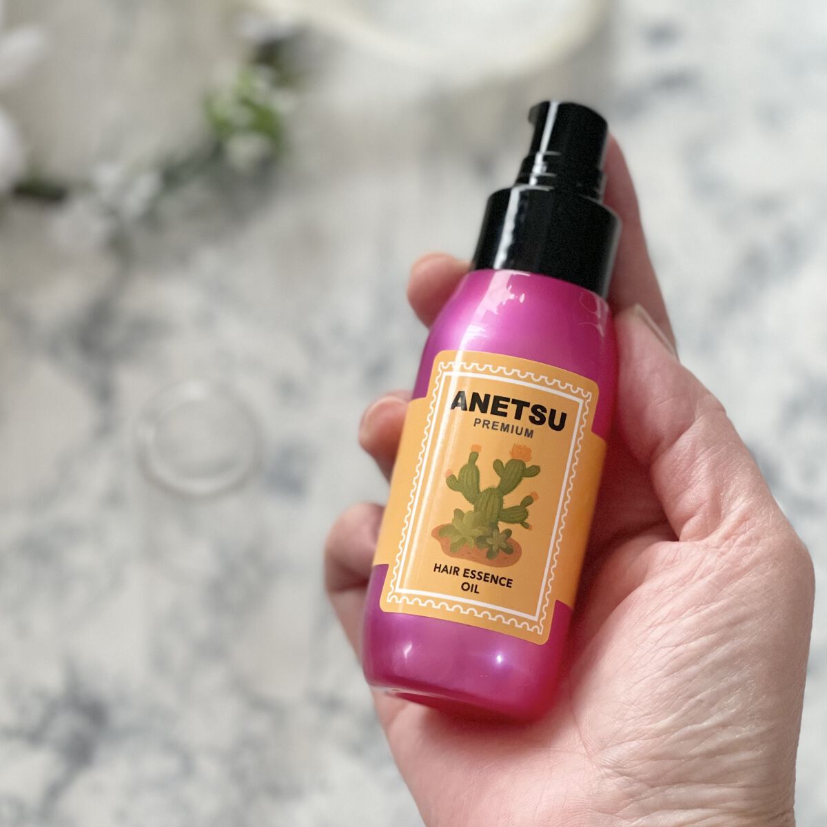 アネツプレミアムヘアエッセンス/ANETSU/ヘアオイルを使ったクチコミ（3枚目）