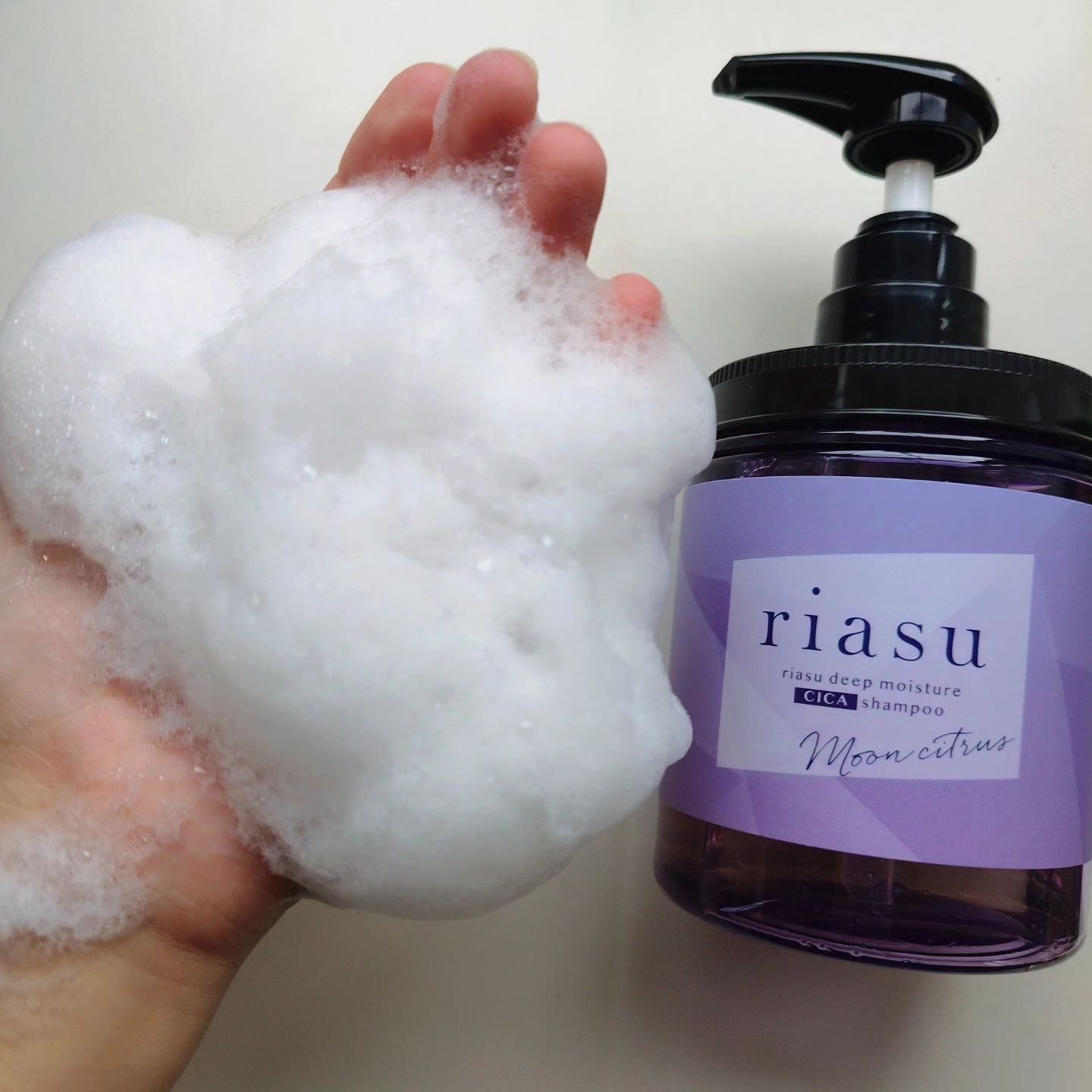 リアス ディープ モイスチャー シカ シャンプー/トリートメント/riasu/市販シャンプーを使ったクチコミ（3枚目）