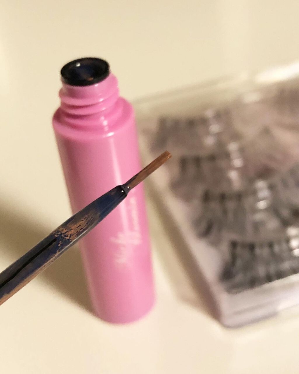 アイラッシュグルー/ミッシュブルーミン/つけまつげを使ったクチコミ（2枚目）