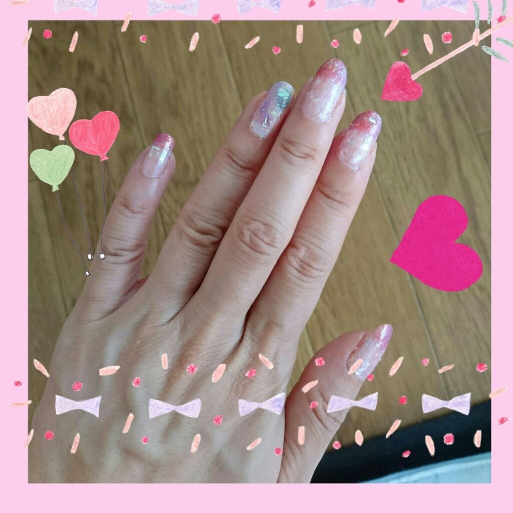 サンリオネイル/DAISO/マニキュアを使ったクチコミ（1枚目）