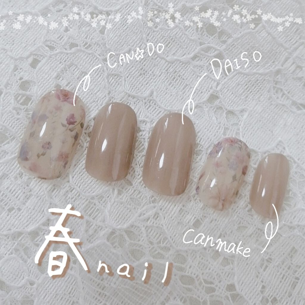 ジェルボリュームトップコート/キャンメイク/ネイルトップコートを使ったクチコミ(1枚目)