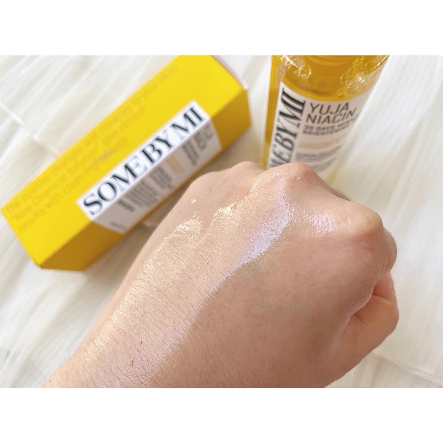 ユズナイアシン30 デイズ ミラクルブライトニング トナー ユズナイアシン30 デイズ ミラクルブライトニング トナー/SOME BY MI/化粧水を使ったクチコミ（3枚目）