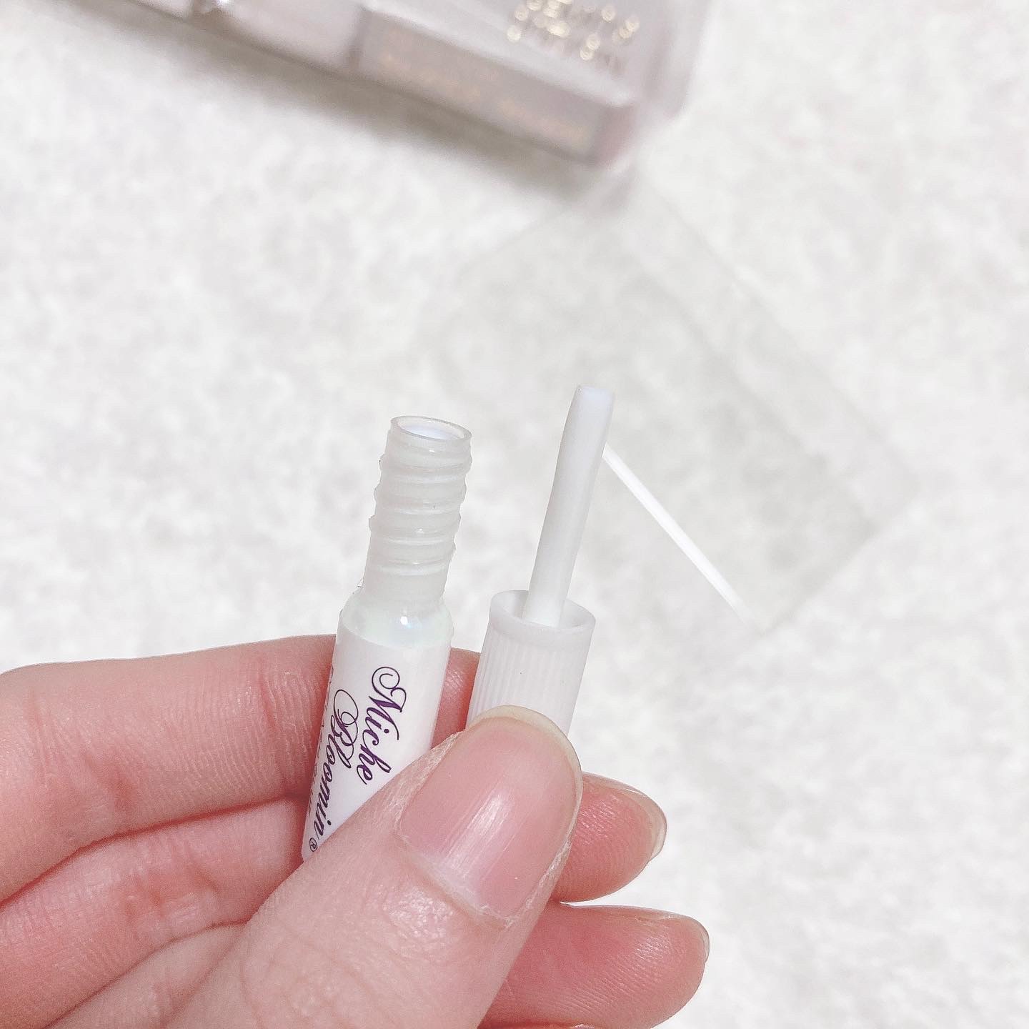 ミッシュブルーミン アイラッシュ インフィニティライン NO.208 スーパーヌード/ミッシュブルーミン/つけまつげを使ったクチコミ（3枚目）