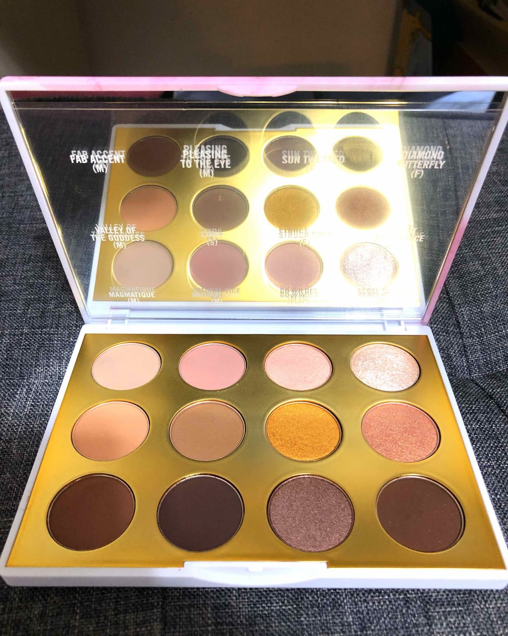 スモールアイシャドウ×12/M・A・C/アイシャドウパレットを使ったクチコミ(1枚目)