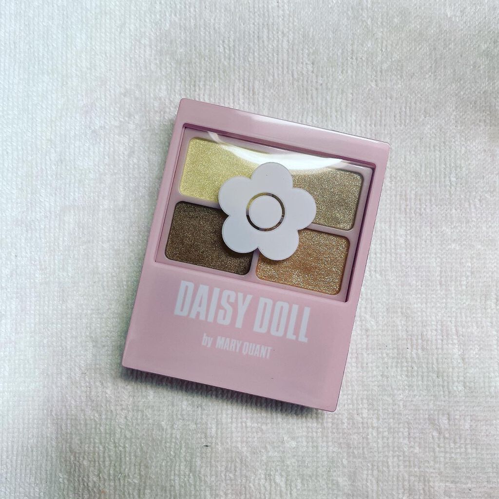 デイジードール アイカラー パレット BR-01 サンドブラウン/DAISY DOLL by MARY QUANT/アイシャドウパレットを使ったクチコミ（1枚目）