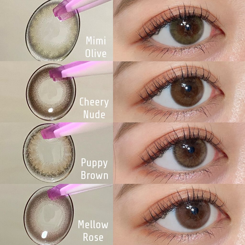 Cheritta 1day/Cheritta/ワンデー（１DAY）カラコンを使ったクチコミ（3枚目）