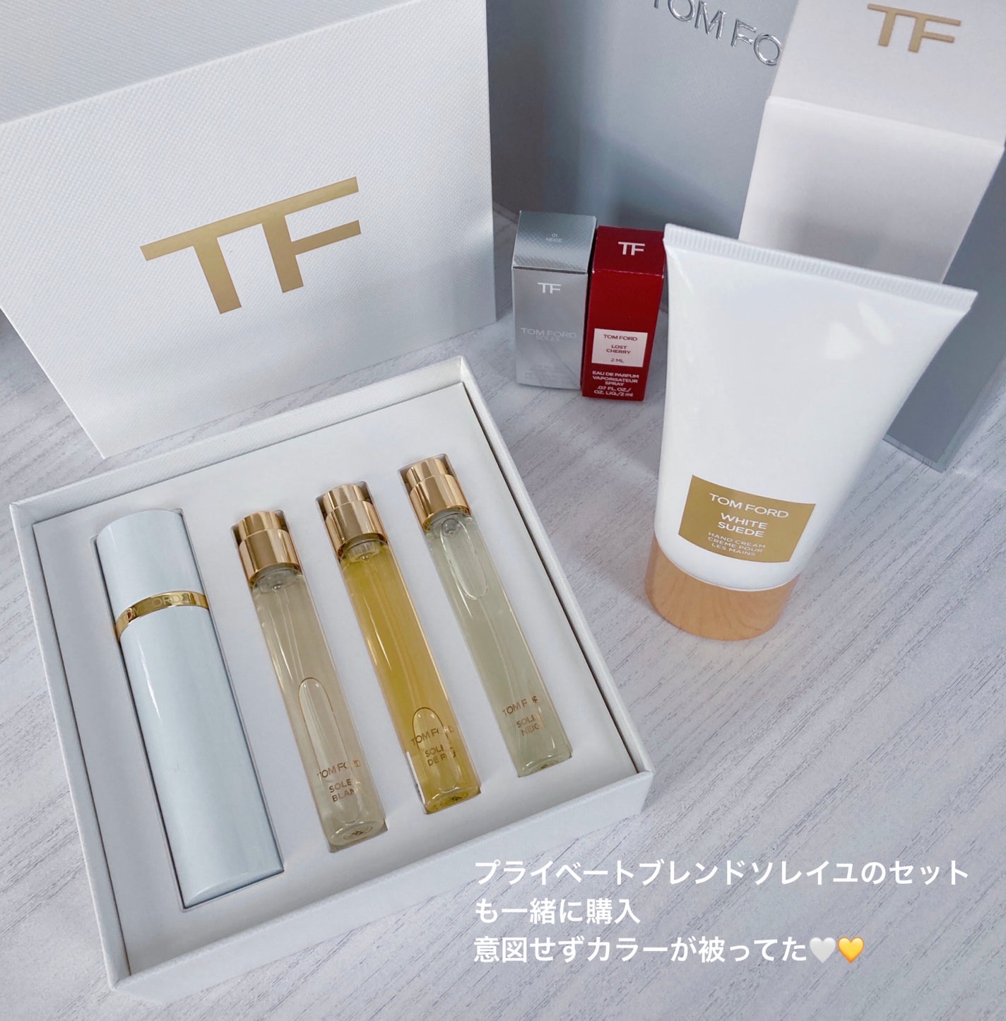 ホワイト スエード ハンド クリーム/TOM FORD BEAUTY/ハンドクリームを使ったクチコミ(5枚目)
