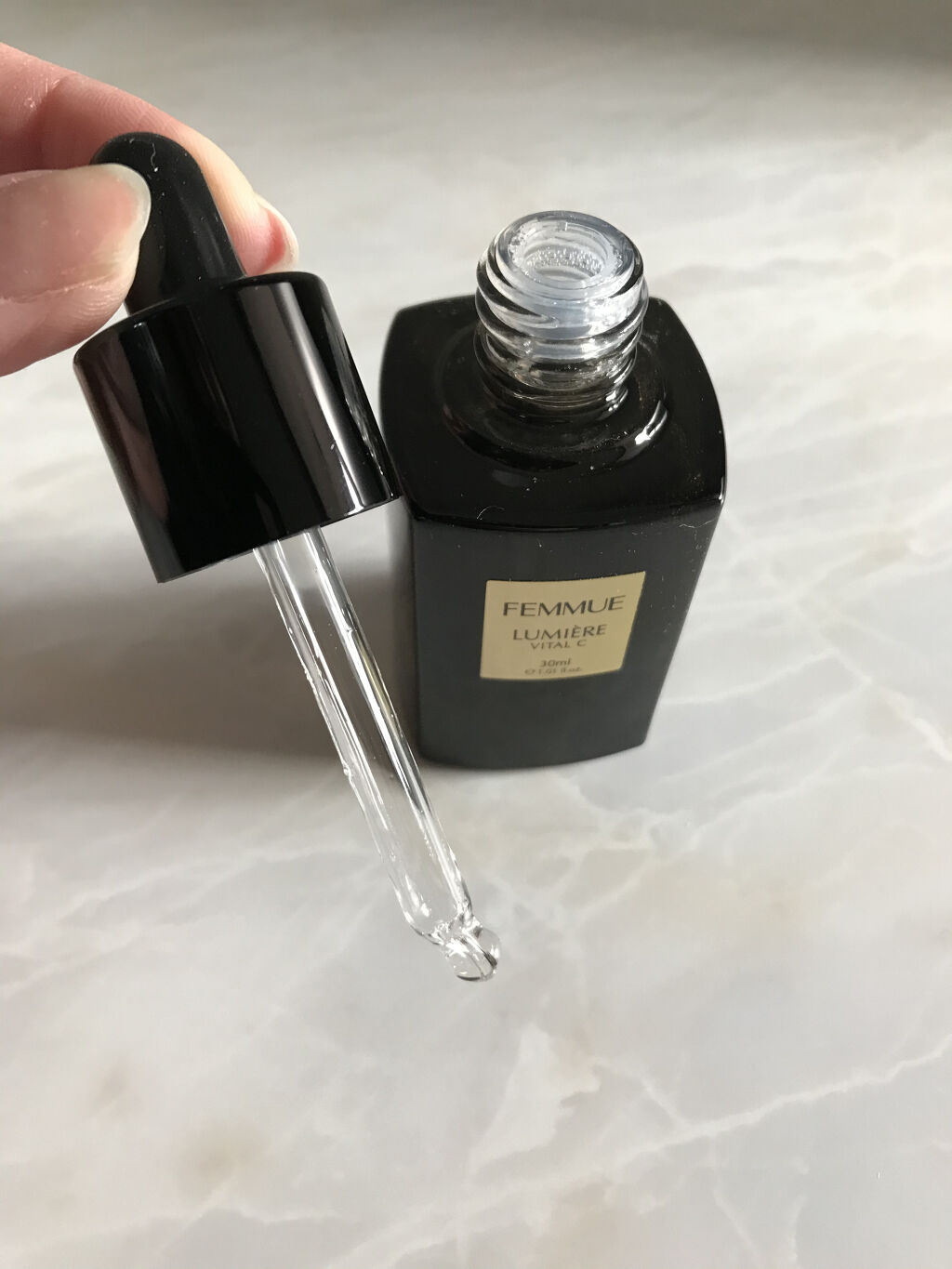 ルミエール ヴァイタルC/FEMMUE/ブースター・導入液を使ったクチコミ（2枚目）