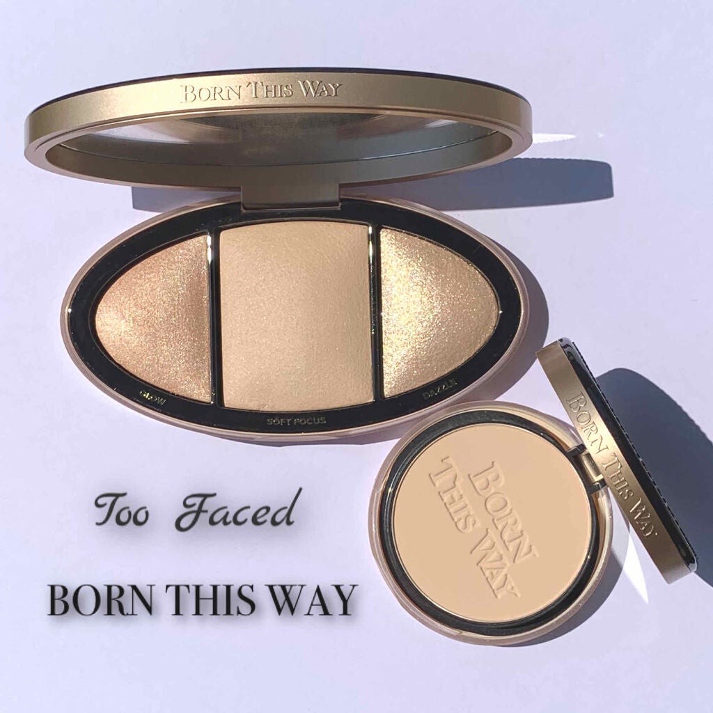 ボーン ディス ウェイ マルチユース コンプレクション パウダー/Too Faced/パウダーファンデーションを使ったクチコミ(1枚目)