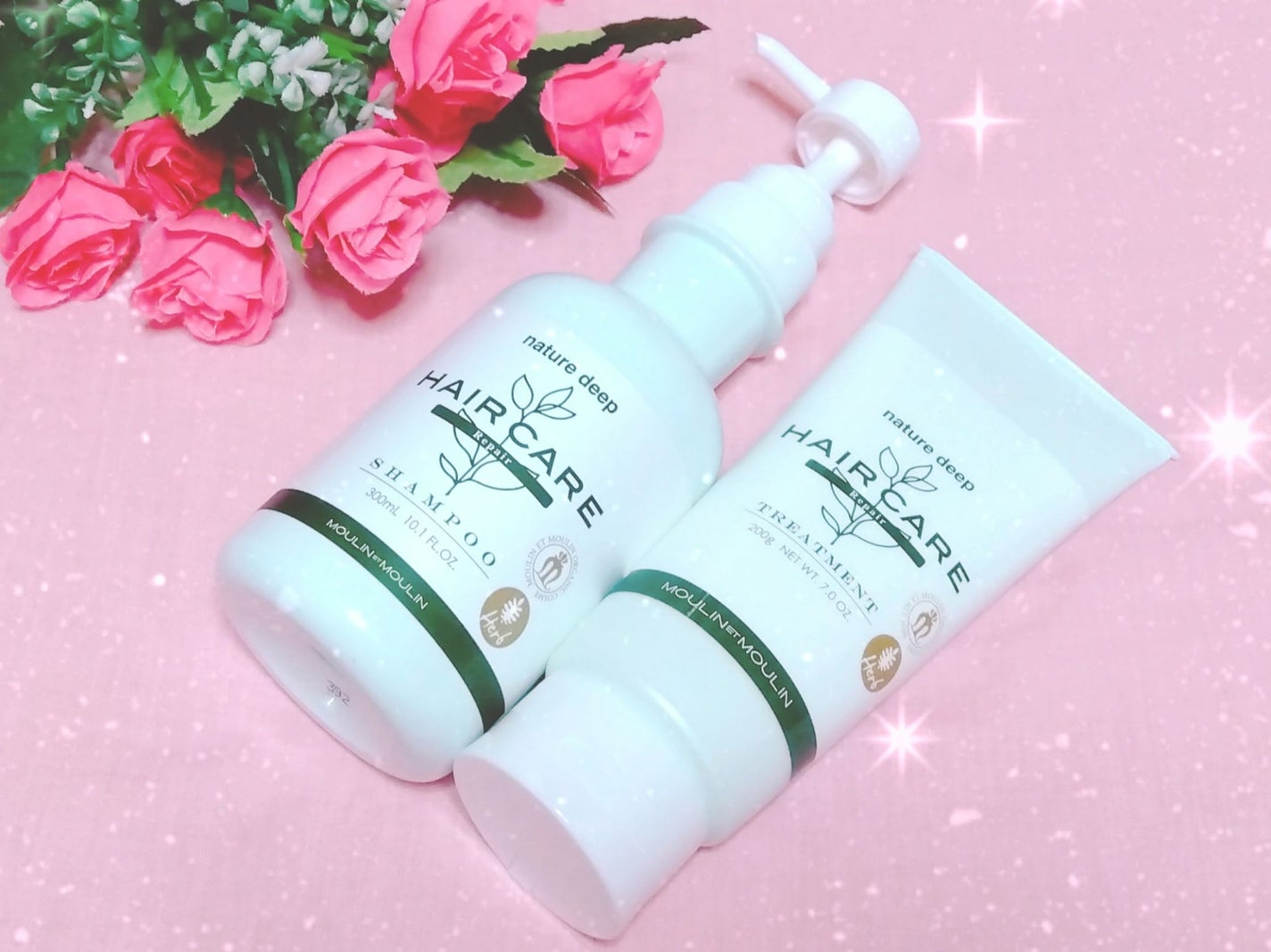 ツヤ髪シャンプー/トリートメント リペア/ネイチャーディープ /サロンシャンプーを使ったクチコミ(1枚目)