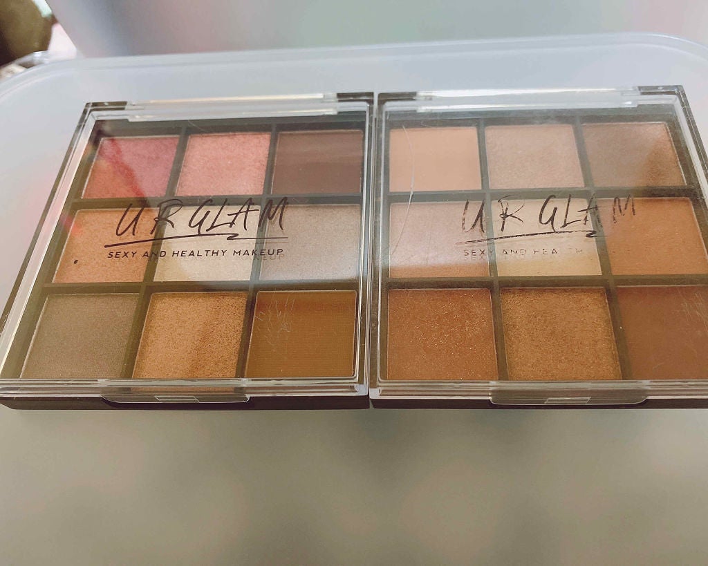 UR GLAM BLOOMING EYE COLOR PALETTE/U R GLAM/アイシャドウパレットを使ったクチコミ(1枚目)