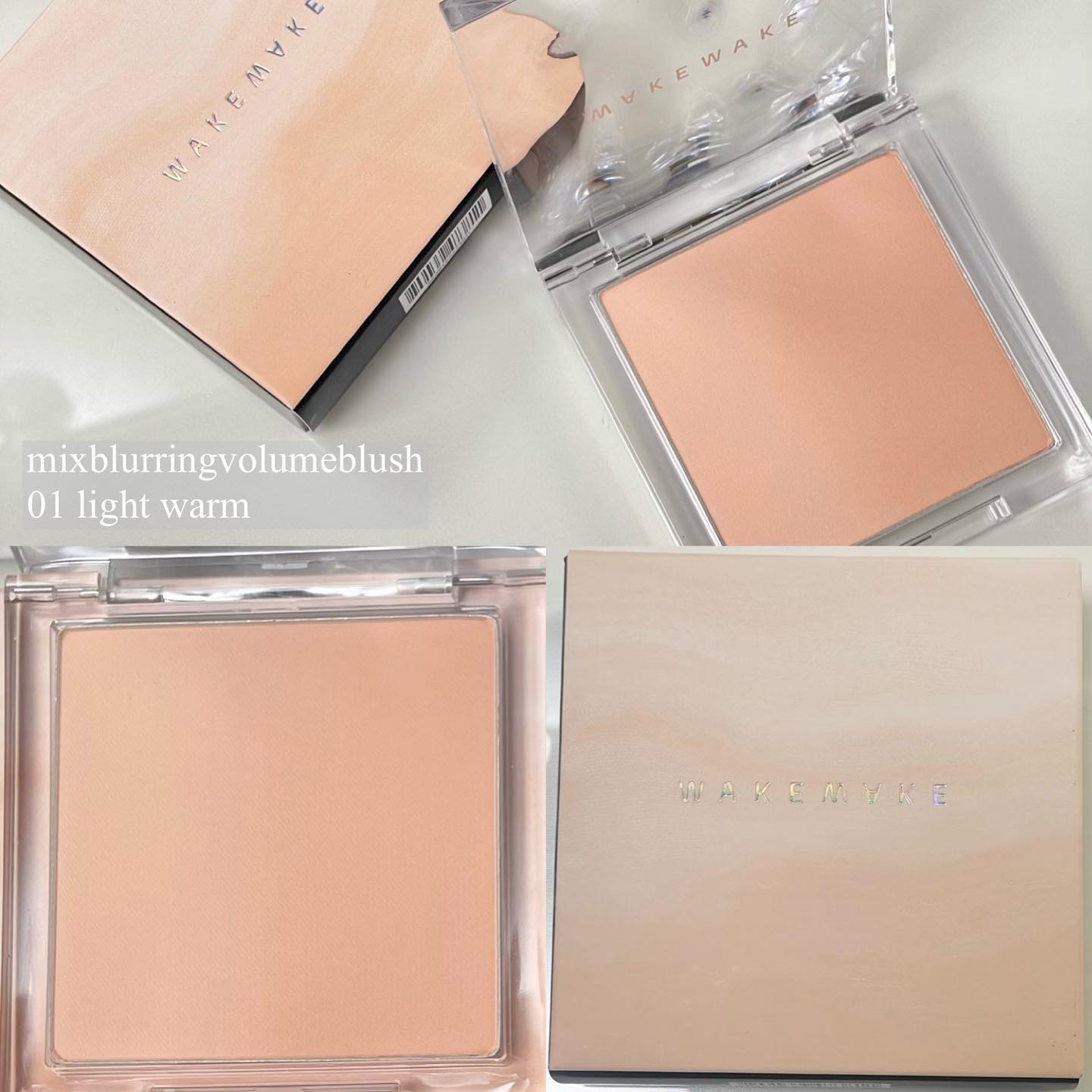 ミックスブラーリングボリュームハイライター/wakemake/パウダーハイライトを使ったクチコミ（2枚目）