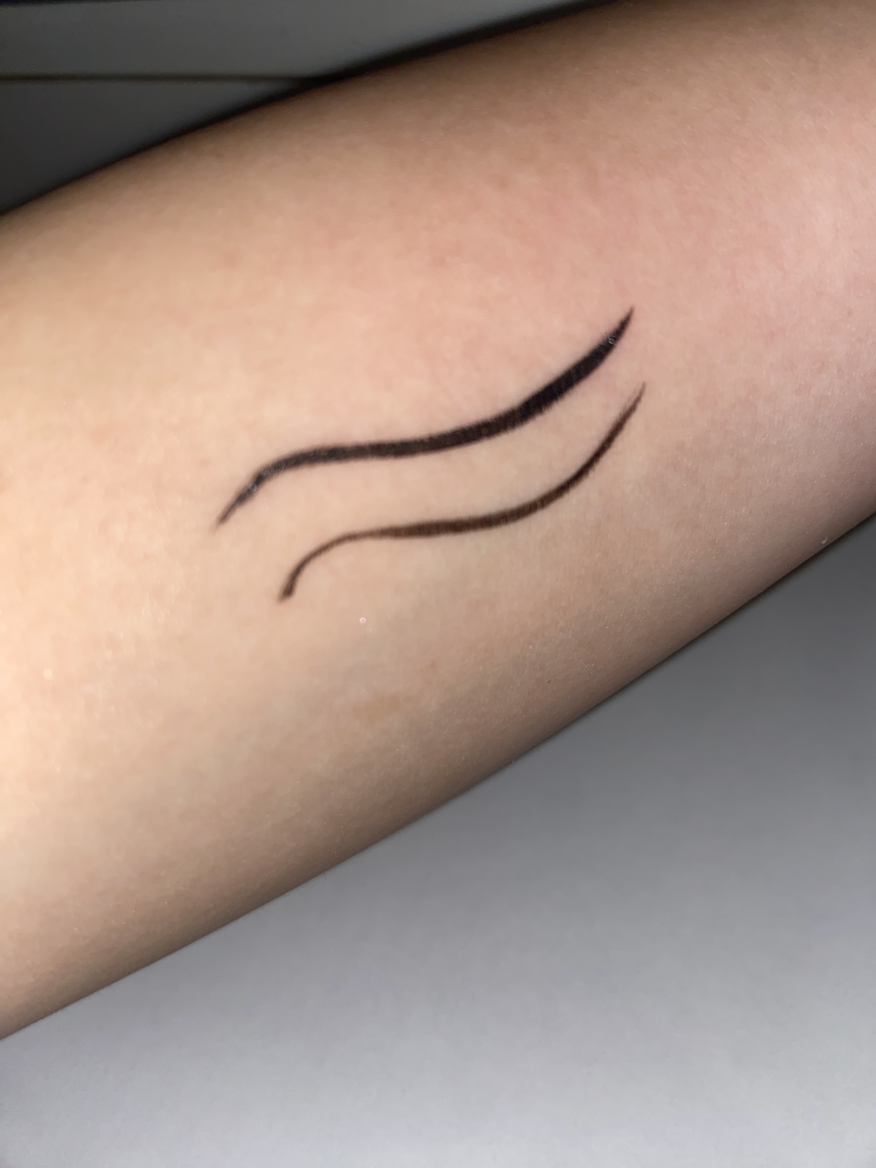 リキッドアイライナー モカブラウン/CAROME./リキッドアイライナーを使ったクチコミ（2枚目）