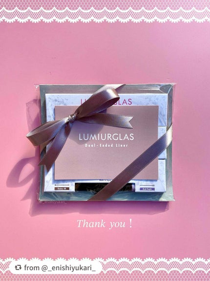 デュアルエンドライナー/LUMIURGLAS/リキッドアイライナーを使ったクチコミ(8枚目)
