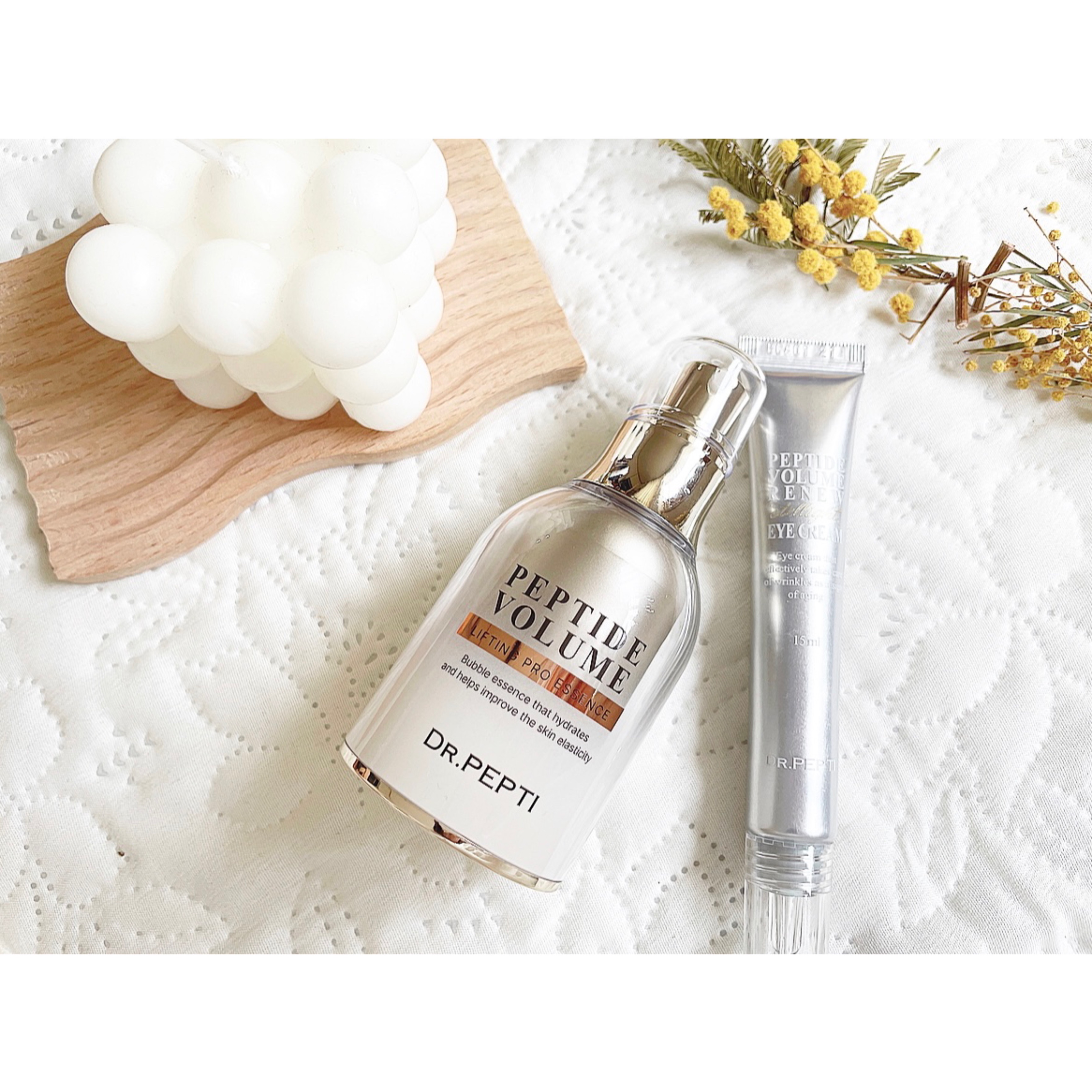 ペプチド ボリューム リニュー ステライト アイクリーム/DR.PEPTI/アイケア・アイクリームを使ったクチコミ（1枚目）