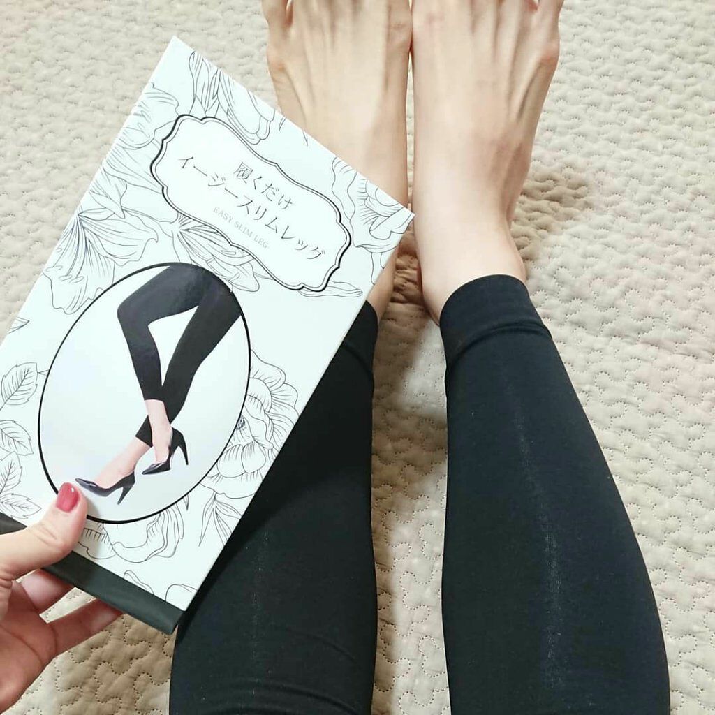 履くだけイージースリムレッグ/slimlab/着圧ソックス・レギンスを使ったクチコミ(2枚目)