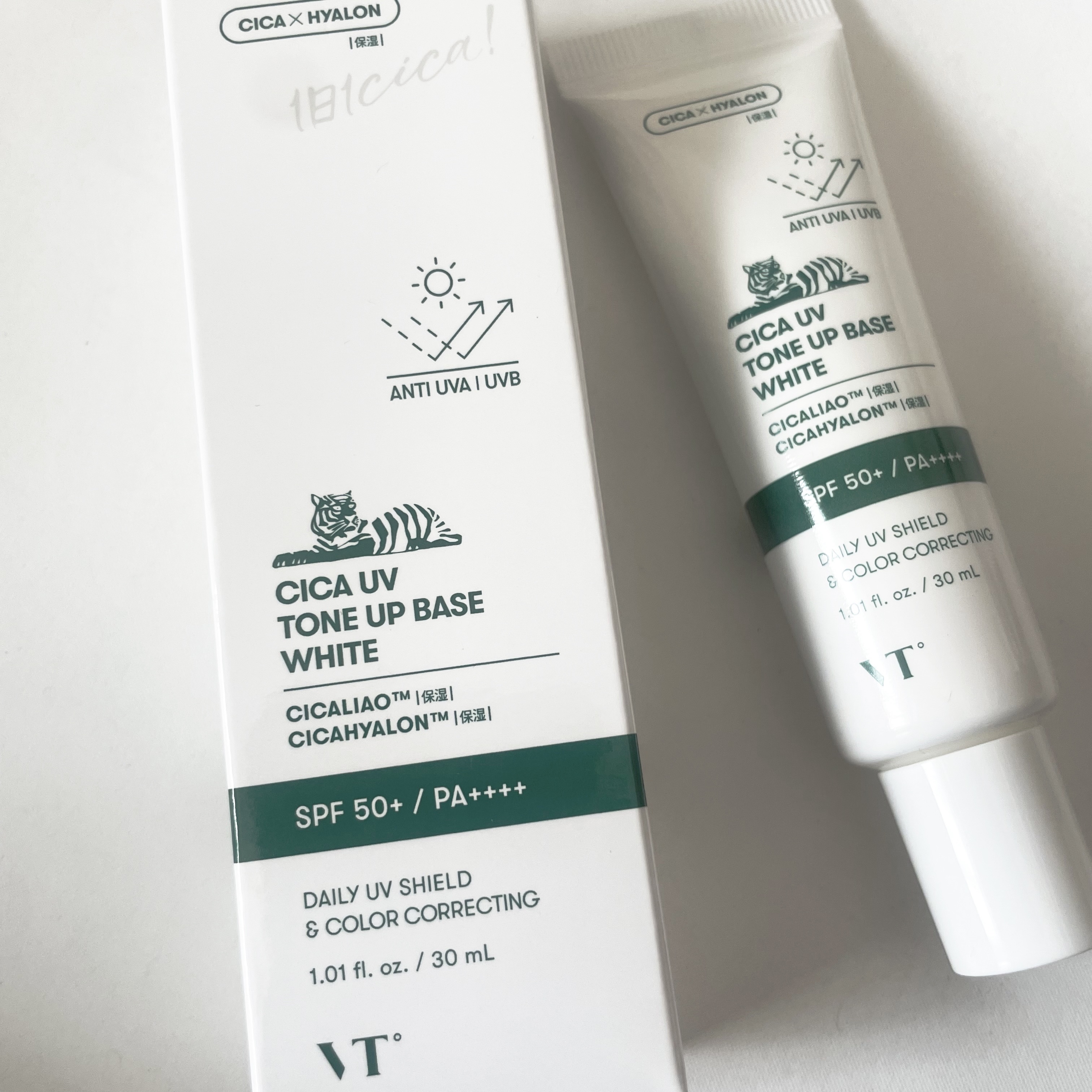 CICA UVトーンアップベース/VT/化粧下地を使ったクチコミ（1枚目）