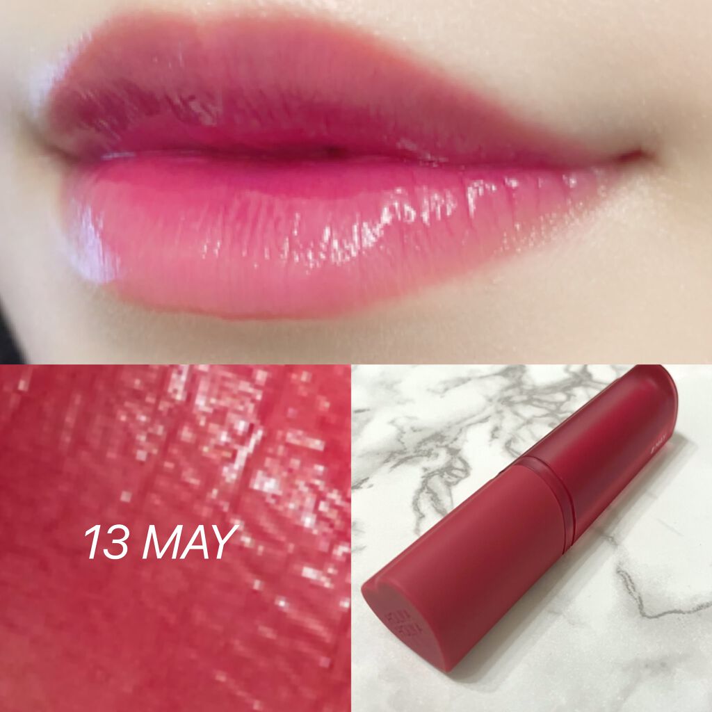 ホリカホリカ ハートクラッシュグローティントエアー/HOLIKA HOLIKA/リップティントを使ったクチコミ(4枚目)