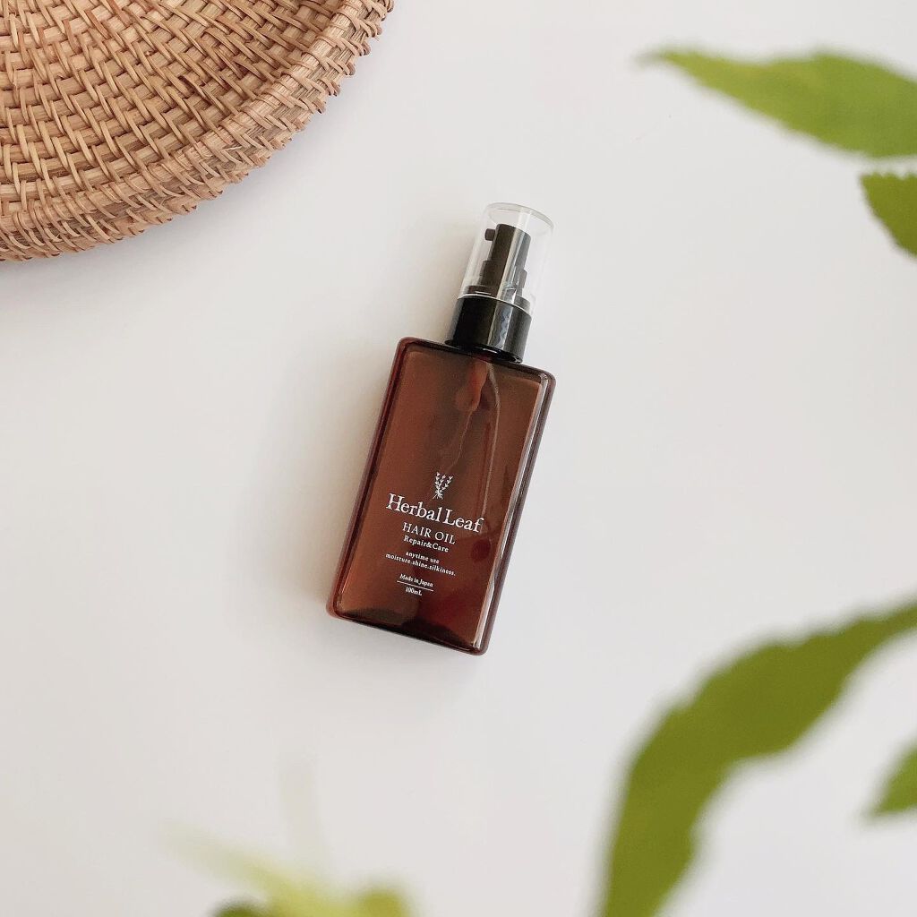 オーガニックヘアオイル フレッシュティーの香り/ハーバルリーフ/ヘアオイルを使ったクチコミ(1枚目)