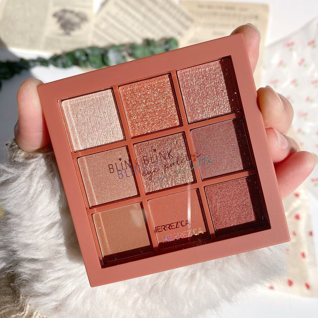 BLINK BLINK eye palette/MERREZ'CA/アイシャドウパレットを使ったクチコミ(8枚目)