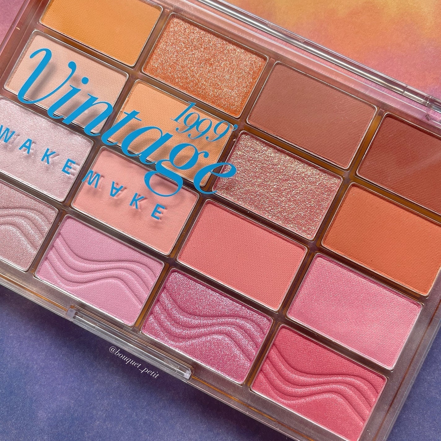 ソフトブラーリングアイパレット/wakemake/アイシャドウパレットを使ったクチコミ(3枚目)