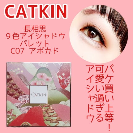 長相思シリーズ 9色アイシャドウパレット/CATKIN/アイシャドウパレットを使ったクチコミ(1枚目)