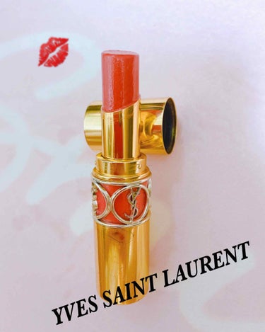 見た目が可愛くてYVES SAINT LAURENT の化粧品は

初めてだったのでワクワク✨だったのですが・・・

唇が荒れてしまい・・・縦じわも少し気になりました（涙）

#YVES SAINT L