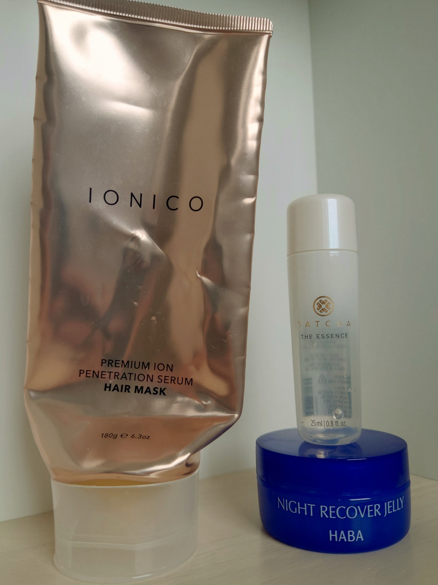 ナイトリカバージェリー/HABA/美容液を使ったクチコミ（1枚目）