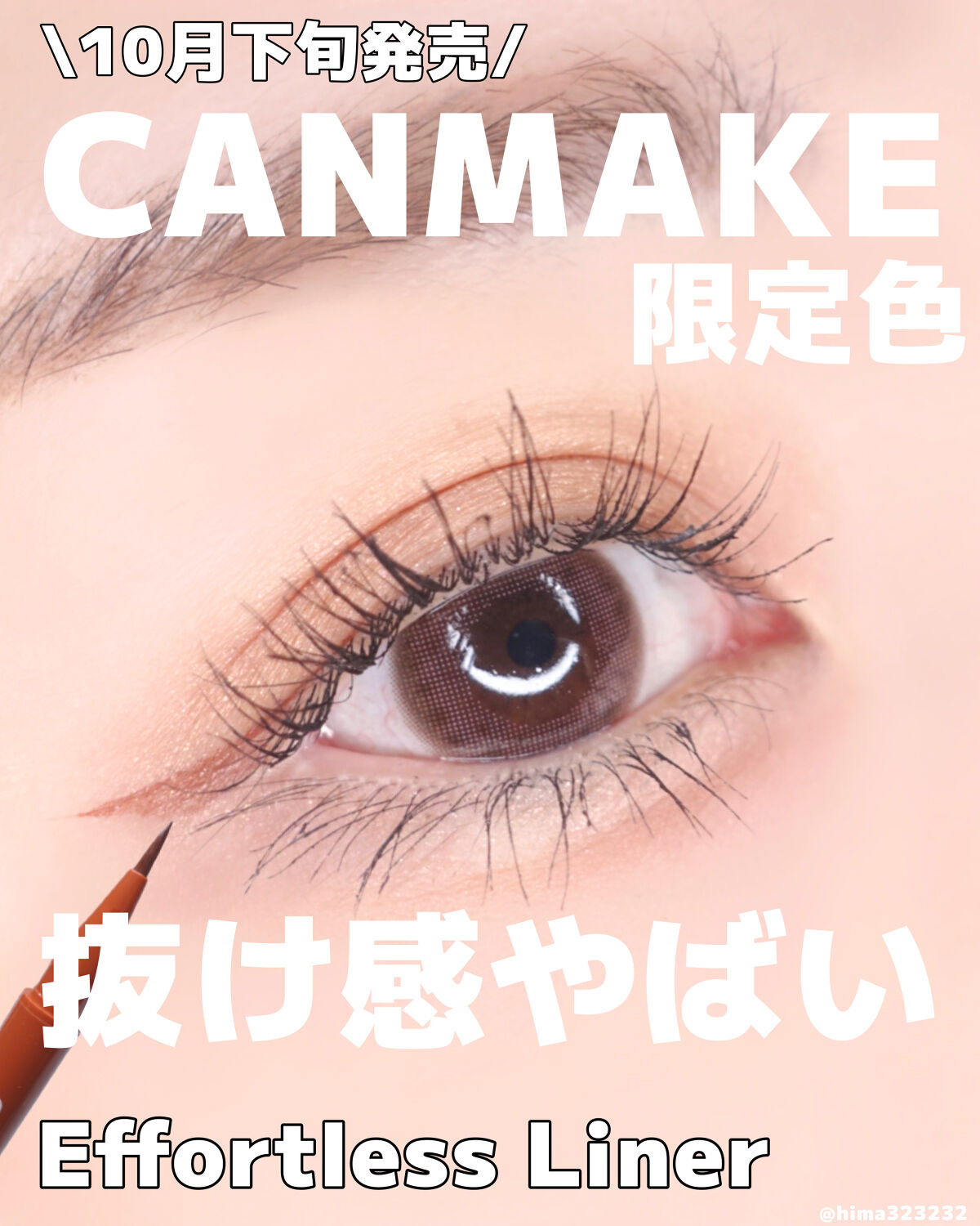 エフォートレスライナー/キャンメイク/リキッドアイライナーを使ったクチコミ（1枚目）