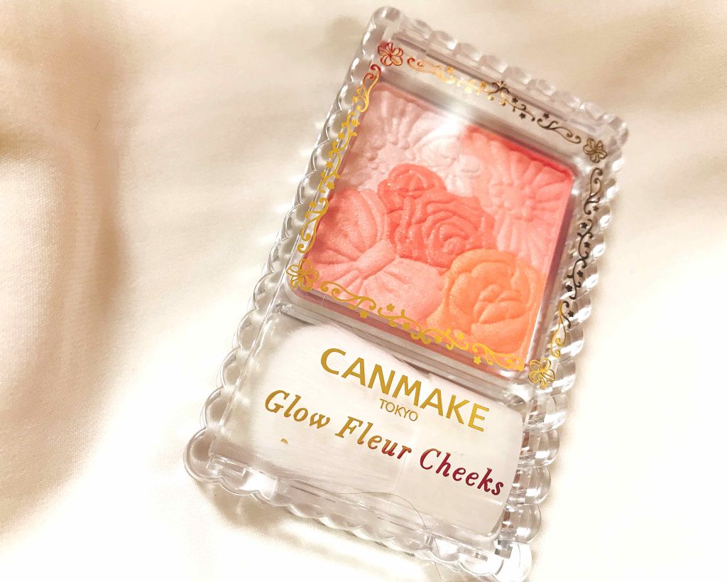 グロウフルールチークス/キャンメイク/パウダーチークを使ったクチコミ(1枚目)