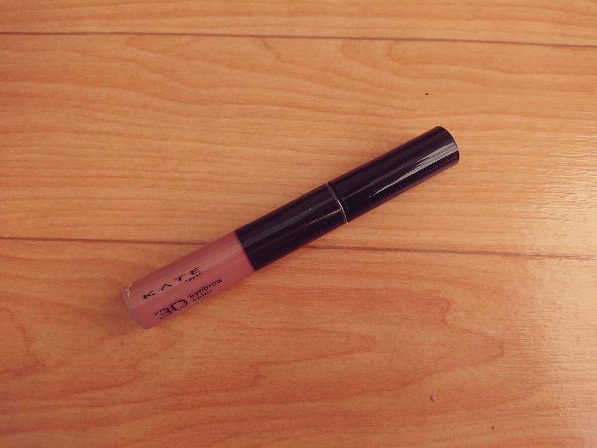 3DアイブロウカラーN PK-1 ココアピンク/KATE/眉マスカラを使ったクチコミ（1枚目）