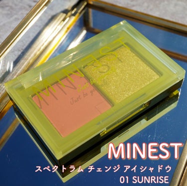 スペクトルチェンジアイシャドウ/MINEST/アイシャドウパレットを使ったクチコミ（2枚目）