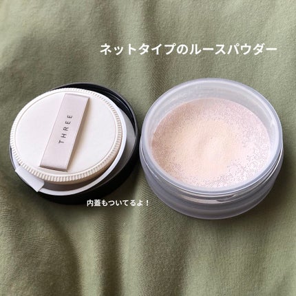 アドバンスドエシリアルスムースオペレーター ルースパウダー/THREE/ルースパウダーを使ったクチコミ(2枚目)