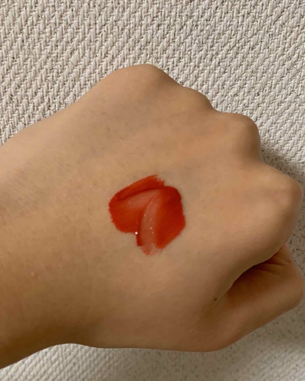 ムードインハンサーリキッドグロウ/hince/口紅を使ったクチコミ(2枚目)