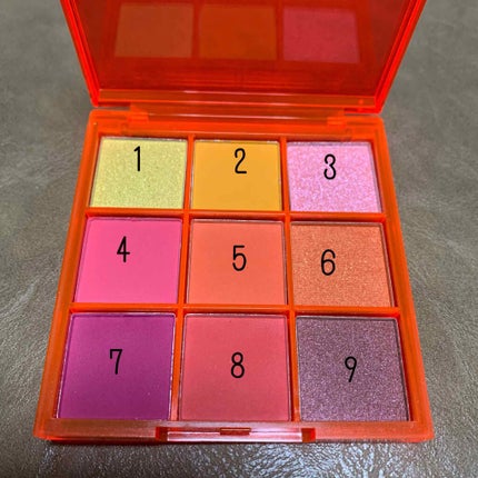 UR GLAM BLOOMING EYE COLOR PALETTE/U R GLAM/アイシャドウパレットを使ったクチコミ(2枚目)