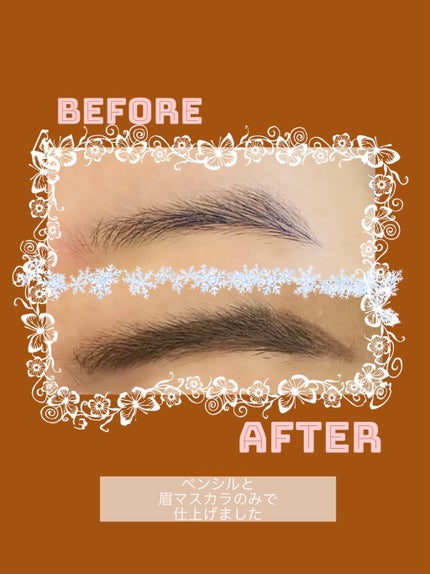 ブロウインク カラーティントデュオ/MAYBELLINE NEW YORK/眉ティントを使ったクチコミ(4枚目)