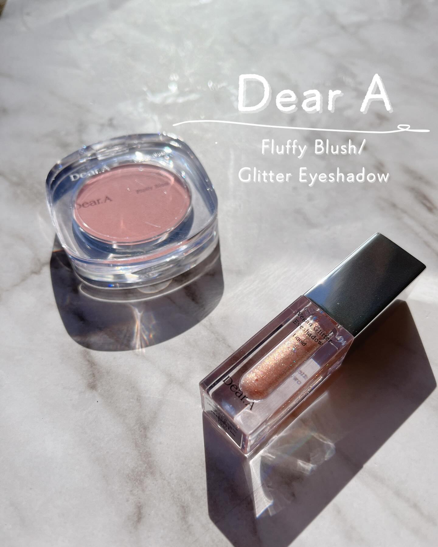 フラッフィーブラッシュ/Dear.A/パウダーチークを使ったクチコミ（1枚目）