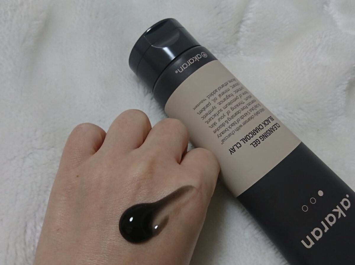 ブラックジェルクレンジング/.akaran/クレンジングジェルを使ったクチコミ(2枚目)