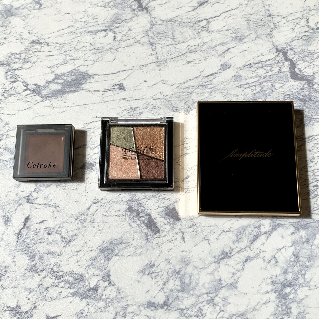 コンスピキュアス アイズ 09 ブルーブラウン（限定色）/Amplitude/アイシャドウパレットを使ったクチコミ（2枚目）